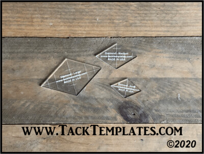 Diamond Applique Template