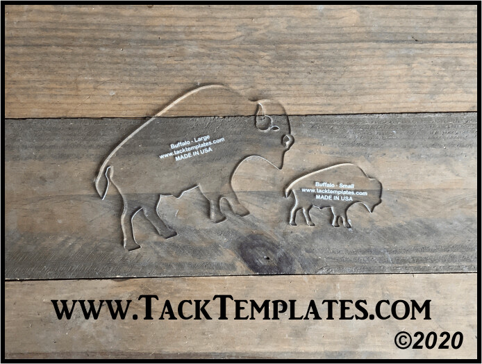 Buffalo Applique Template