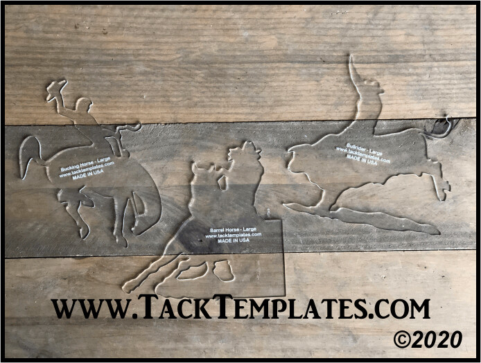 Rodeo Event Applique Template