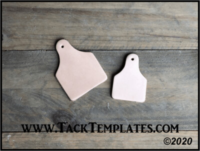 Ear Tag Leather Blanks