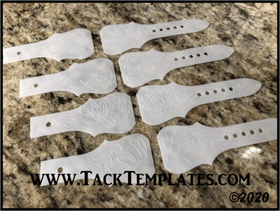 Scallop Diamond Watch Band Pattern Tap Offs