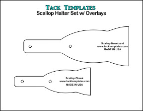 Scallop Halter Set w/ Overlays **PDF**
