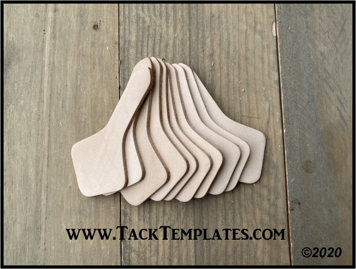 Key Fob Leather Blanks (10pk)