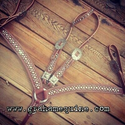Barrel Racer Style Breastcollar