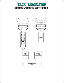 Watch Band - Scallop Diamond **PDF**