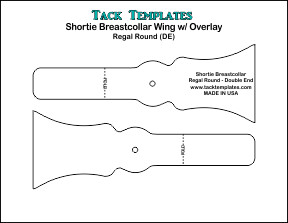 Shortie Breastcollar - Regal Round (Double End) **PDF**
