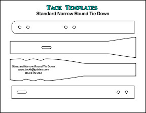 Tie Down - Standard Narrow Round **PDF**