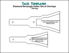Diamond Rectangle Halter Set w/ Overlays **PDF**