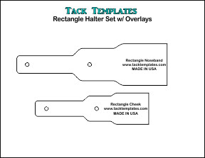 Rectangle Halter Set w/ Overlays **PDF**