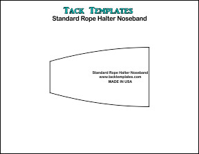 Standard Noseband - Rope Halter **PDF**