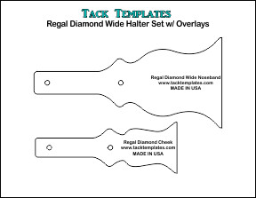 Regal Diamond Wide Halter Set w/ Overlays **PDF**