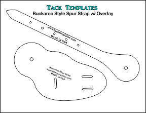 Buckaroo Spur Strap w/ Overlay **PDF**