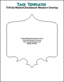 TriFold/Checkbook Western Overlay  **PDF**