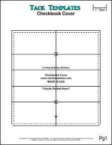 Checkbook Cover **PDF**