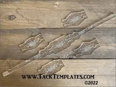 "You Pick" Tack Set - Straight Round Ends