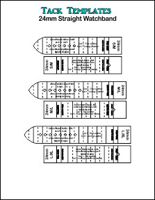 24mm Watch Bands - Straight **PDF**