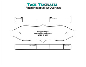 Regal Headstall w/ Overlays **PDF**
