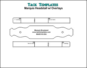 Marquis Headstall w/ Overlays **PDF**