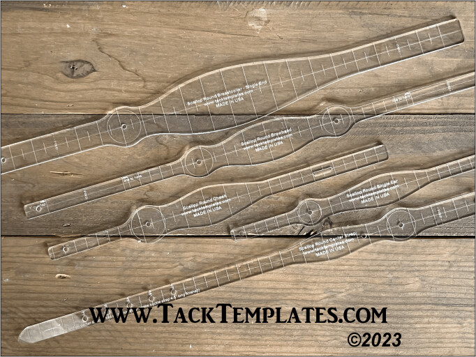 Scallop Round Tack Set (Single End)