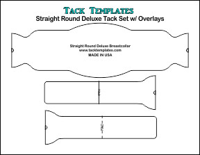 Straight Round Deluxe Tack Set w/ Overlays **PDF**