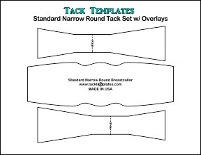 Standard Narrow Round Tack Set w/ Overlays **PDF**