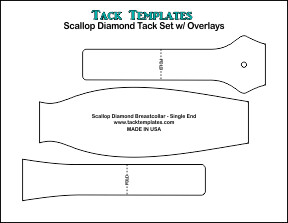 Scallop Diamond Tack Set (Single End) **PDF**