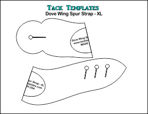Dove Wing Spur Strap - XL **PDF**