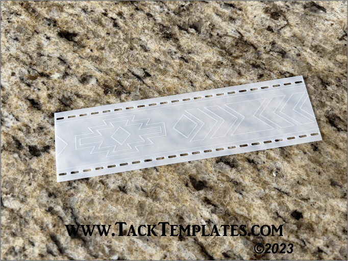 Native Chevron Belt Pattern Tap Off (5.5&quot; x 1.5&quot;)