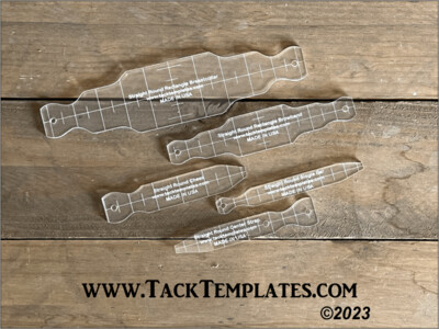 Straight Round Rectangle Tack Set