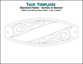 Standard Noseband - Scrolls w/ Banner **PDF**