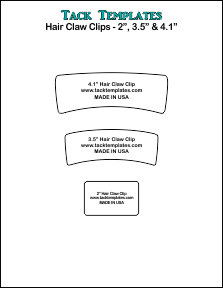Hair Claw Clips **PDF**