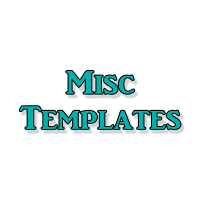 Miscellaneous
