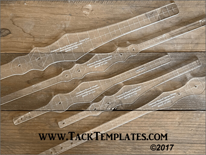 Diamond Round Tack Set (Single End)