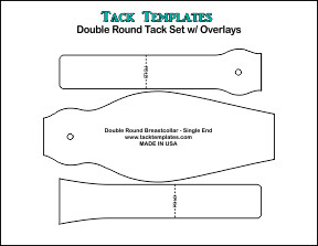 Double Round Tack Set (Single End) w/ Overlays **PDF**