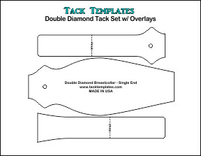 Double Diamond Tack Set (Single End) w/ Overlays **PDF**