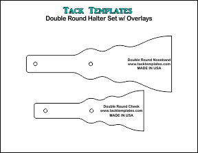 Double Round Halter Set w/ Overlays **PDF** Double Round Halter Set w/ Overlays **PDF**