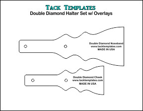 Double Diamond Halter Set w/ Overlays **PDF**