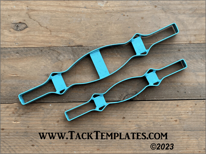 Scallop Diamond Halter Leather Die