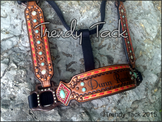 Straight Diamond Halter Set