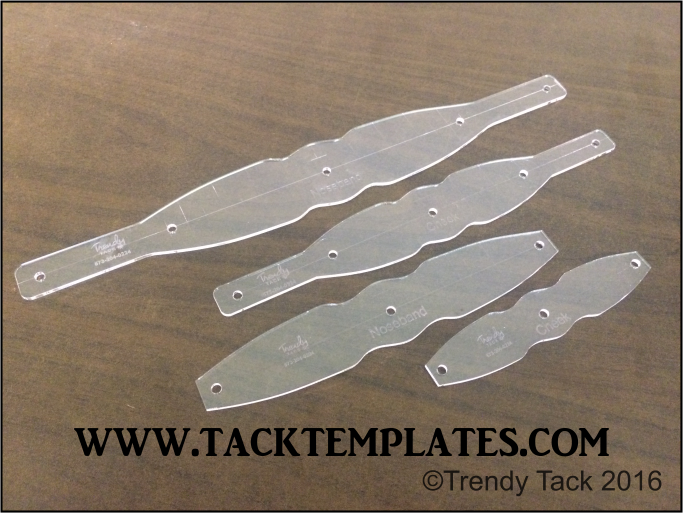 Standard Narrow Round Halter Set