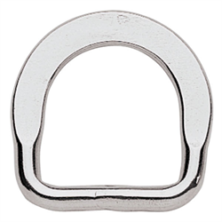 Flat Saddle Dee (Stainless Steel) - 1 1/4"