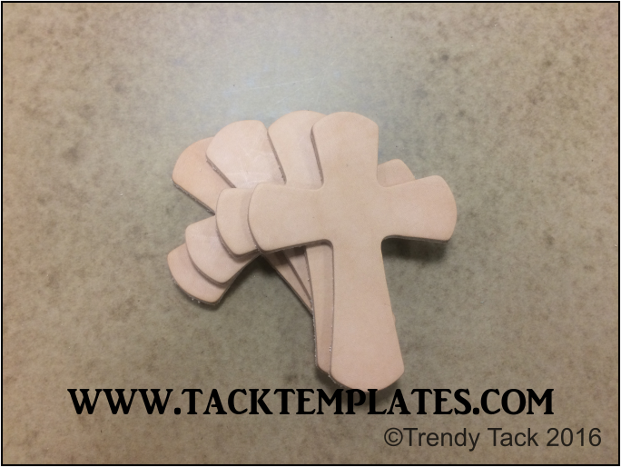 Saddle Cross Leather Blanks