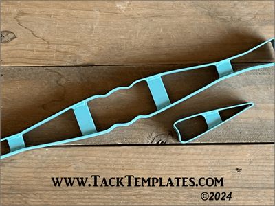 Standard Narrow Round Breastcollar Leather Die