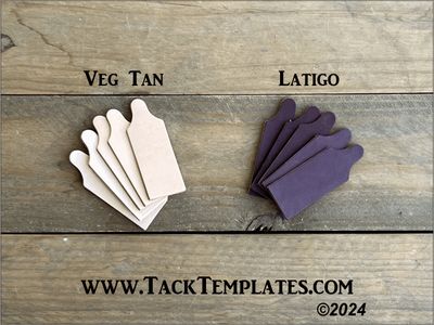 Lip Balm Holder (2pc) Leather Blanks (5pk)