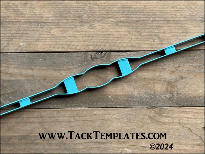 Scallop Browband Leather Die