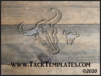 Steer Skull Applique **PDF**