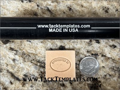 &quot;HANDCRAFTED BY&quot; Stamp