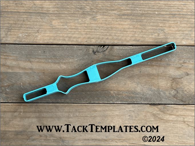 Scallop Diamond Single Ear Leather Die