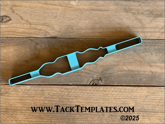 Marquis Headstall Cheek Leather Die