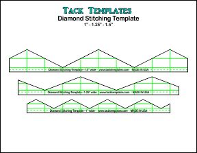 Strap Stitching Guide - Diamond **PDF**